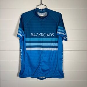 NWT Louis Garneau Sport Fit Cycling Jersey Blue Men’s XL
